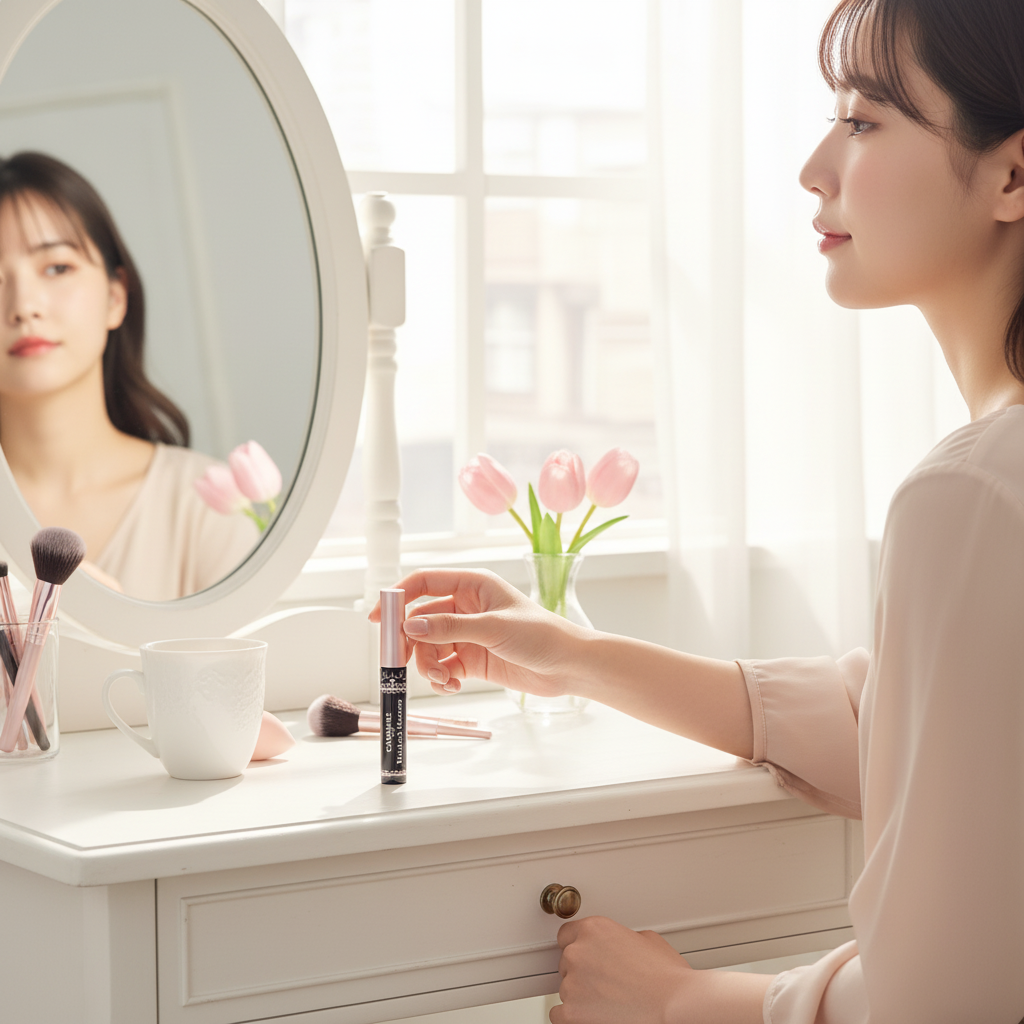 메탈룩 마스카라 이미지