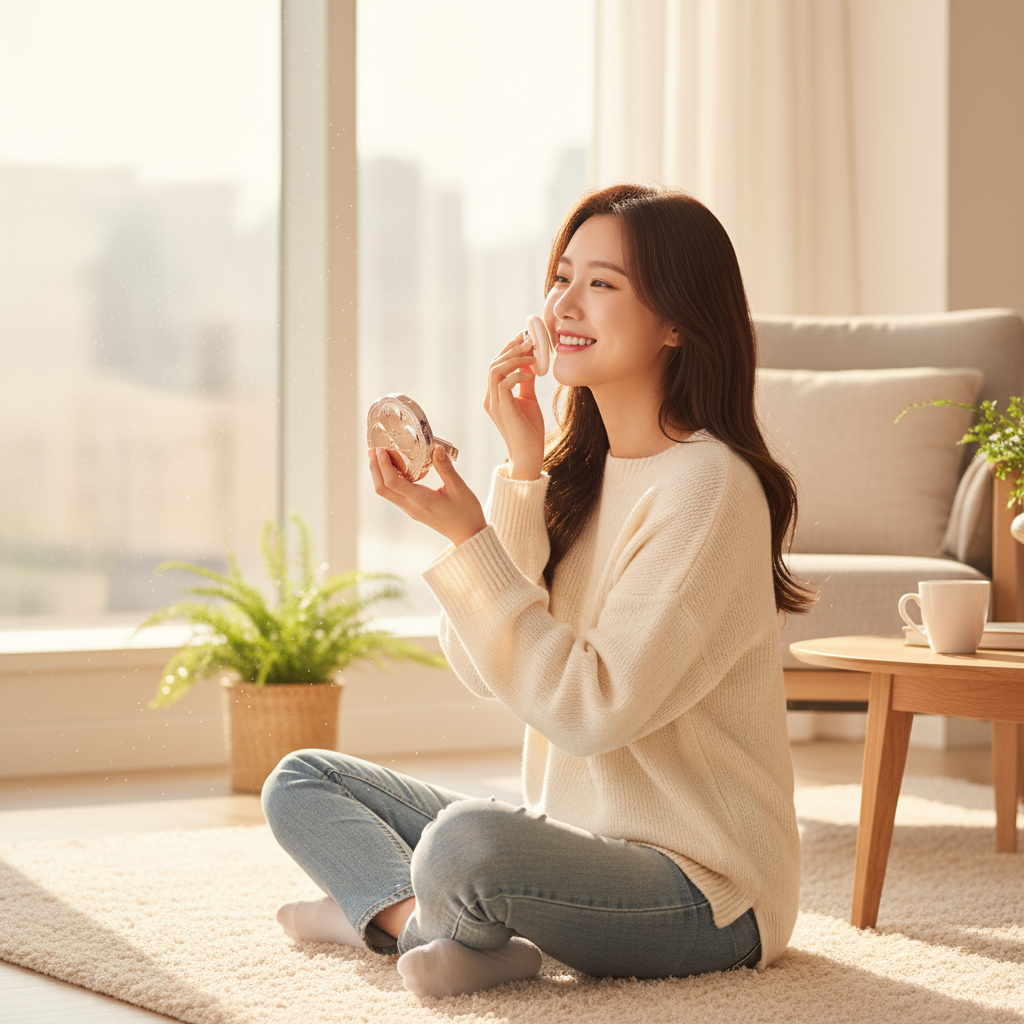 뽀송한 데일리 메이크업